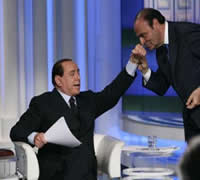 Vespa e Berlusconi